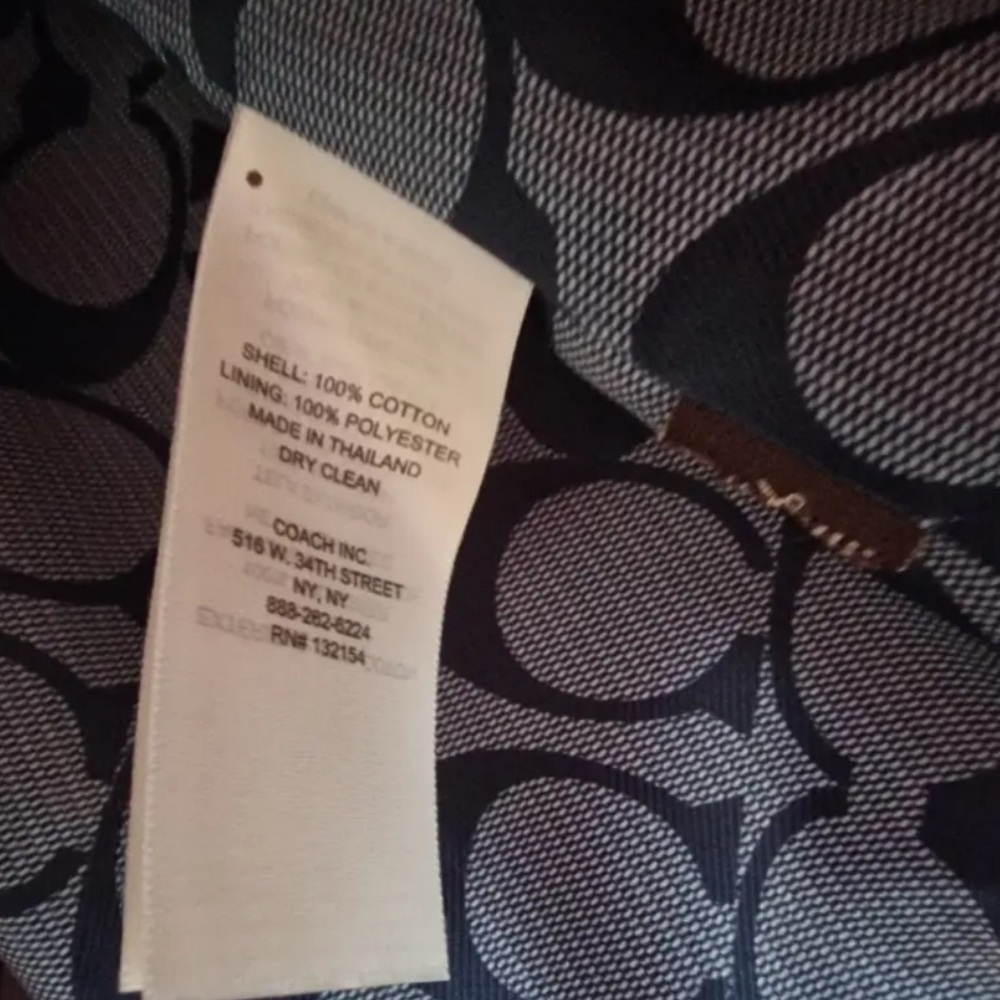 Coach Poppy Red Trench Coat, XL - Picture 2 of 2